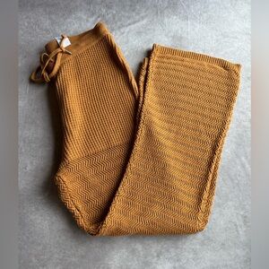Nina Parker Mustard Knit Pants